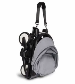 Babyzen YOYO2 Ultra Compact 6+ Stroller (One Box) - Black / Stone -Stroller Promotion Store babyzen yoyo2 ultra compact 6 stroller one box black stone 84