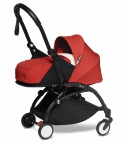 Babyzen YOYO2 Ultra Compact Complete 0+/6+ Stroller & Rolling Bag Bundle - Black/Red -Stroller Promotion Store babyzen yoyo2 ultra compact complete 0 6 stroller rolling bag bundle black red 134