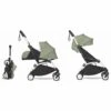 Babyzen YOYO2 Ultra Compact Complete 0+/6+ Stroller - White / Olive