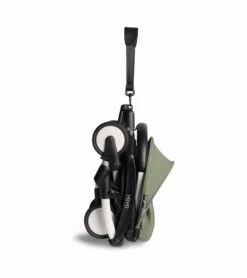 Babyzen YOYO2 Ultra Compact Complete 0+/6+ Stroller - White / Olive -Stroller Promotion Store babyzen yoyo2 ultra compact complete 0 6 stroller white olive 187