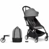Babyzen YOYO2 Ultra Compact Complete 6+ Stroller & Rolling Bag Bundle - Black/Grey -Stroller Promotion Store babyzen yoyo2 ultra compact complete 6 stroller rolling bag bundle black grey 75