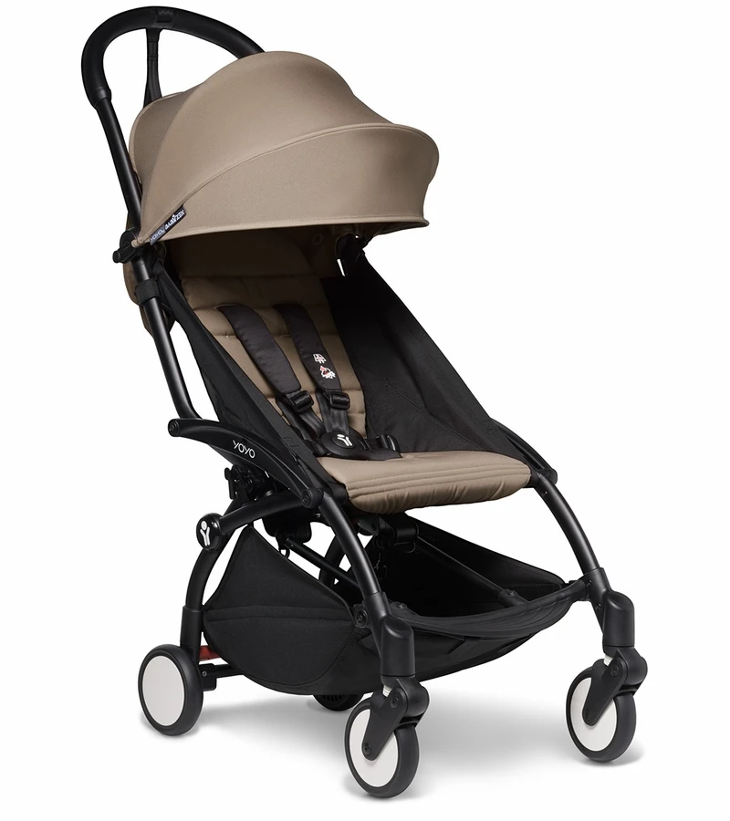 Babyzen YOYO2 Ultra Compact Complete 0+/6+ Stroller - Black / Taupe 7 Babyzen YOYO2 Ultra Compact Complete 0+/6+ Stroller - Black / Taupe - Image 5