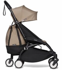 Babyzen YOYO2 Ultra Compact Complete 6+ Stroller With Bassinet & Rolling Bag Bundle - Black/Taupe -Stroller Promotion Store babyzen yoyo2 ultra compact complete 6 stroller with bassinet rolling bag bundle black taupe 84