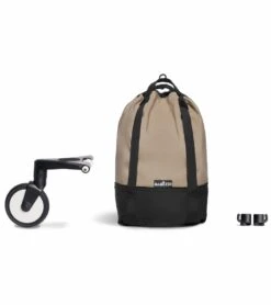 Babyzen YOYO2 Ultra Compact Complete 6+ Stroller With Bassinet & Rolling Bag Bundle - Black/Taupe -Stroller Promotion Store babyzen yoyo2 ultra compact complete 6 stroller with bassinet rolling bag bundle black taupe 86