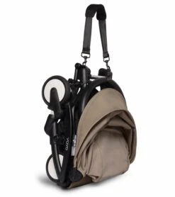 Babyzen YOYO2 Ultra Compact Complete 6+ Stroller With Bassinet & Rolling Bag Bundle - Black/Taupe -Stroller Promotion Store babyzen yoyo2 ultra compact complete 6 stroller with bassinet rolling bag bundle black taupe 87