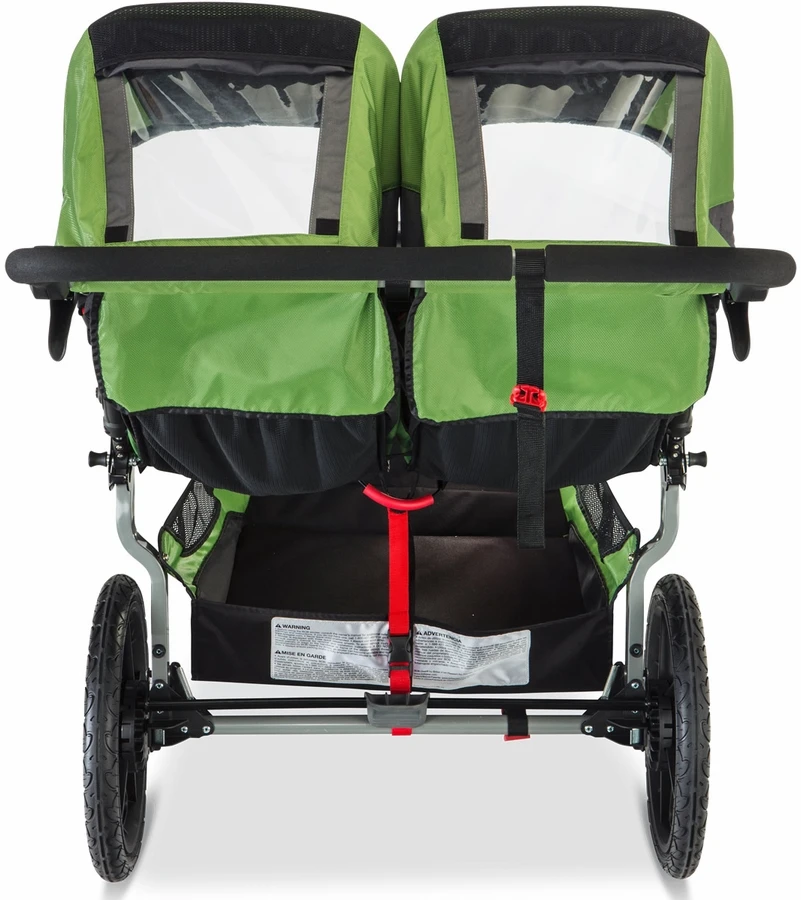 BOB 2017 / 2018 Revolution 2.0 Flex Duallie Double Jogging Stroller - Meadow 6 BOB 2017 / 2018 Revolution 2.0 Flex Duallie Double Jogging Stroller - Meadow - Image 4