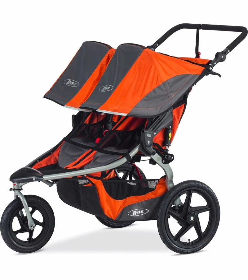 BOB 2017 / 2018 Revolution Flex 2.0 Duallie Double Jogging Stroller - Canyon 5 BOB 2017 / 2018 Revolution Flex 2.0 Duallie Double Jogging Stroller - Canyon - Image 3