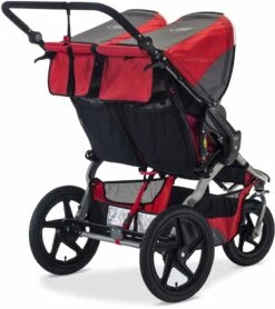 BOB 2017 / 2018 Revolution Flex 2.0 Duallie Double Jogging Stroller - Red -Stroller Promotion Store bob 2017 2018 revolution flex 2 0 duallie double jogging stroller red 38