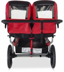 BOB 2017 / 2018 Revolution Flex 2.0 Duallie Double Jogging Stroller - Red -Stroller Promotion Store bob 2017 2018 revolution flex 2 0 duallie double jogging stroller red 39