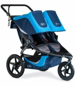 BOB 2019 Revolution Flex 3.0 Duallie Double Jogging Stroller - Glacier Blue