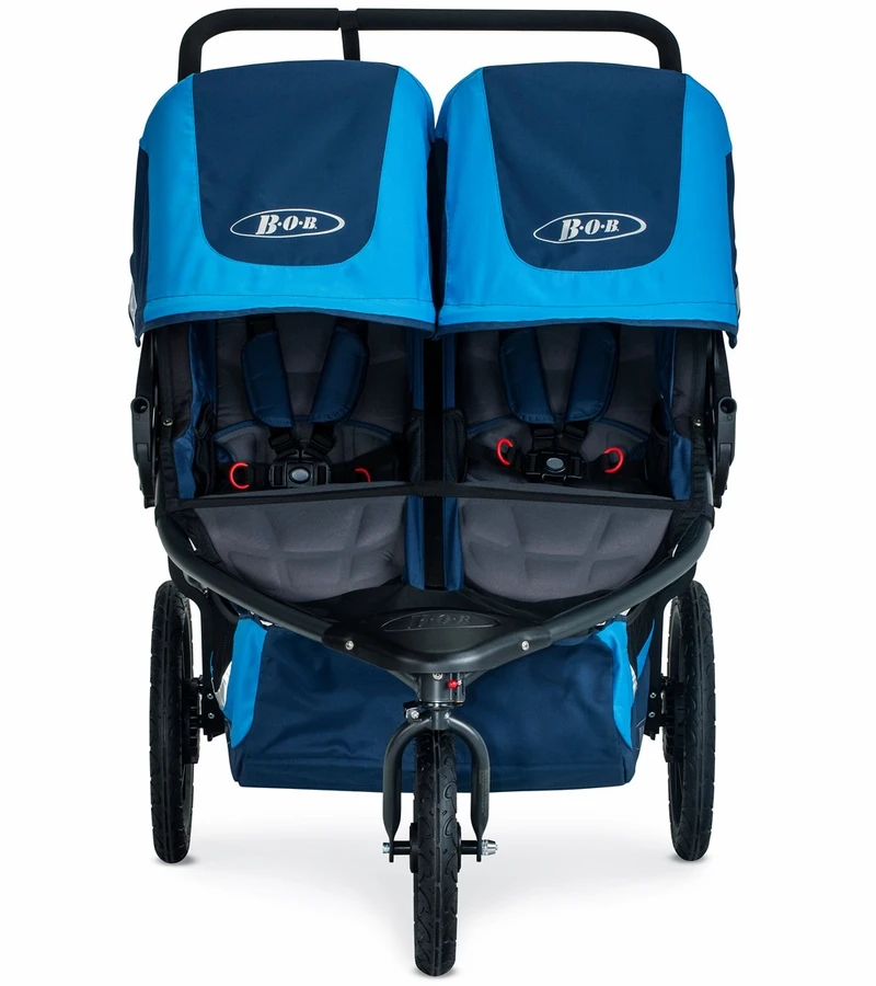BOB 2019 Revolution Flex 3.0 Duallie Double Jogging Stroller - Glacier Blue 5 BOB 2019 Revolution Flex 3.0 Duallie Double Jogging Stroller - Glacier Blue - Image 3