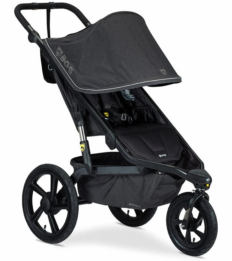 BOB Alterrain Jogging Stroller - Melange Black 5 BOB Alterrain Jogging Stroller - Melange Black - Image 3