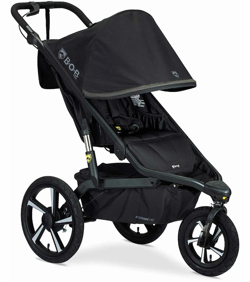 BOB Alterrain Pro Single Jogging Stroller - Black 3 BOB Alterrain Pro Single Jogging Stroller - Black