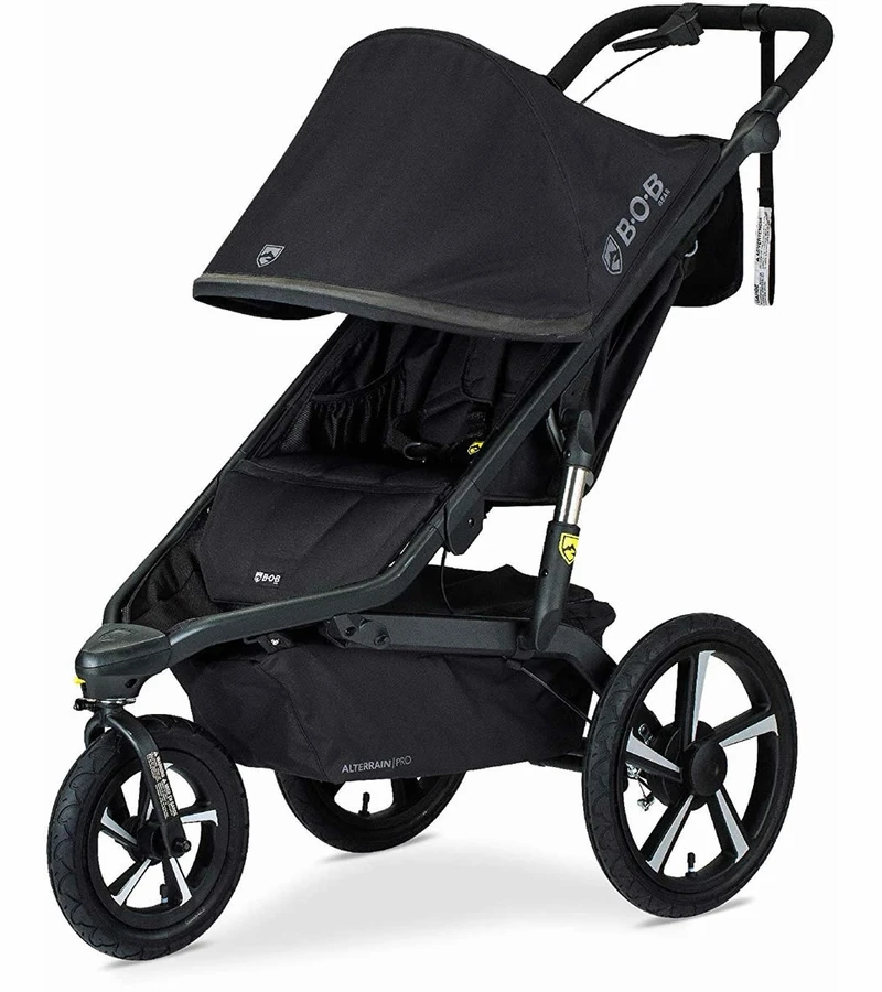 BOB Alterrain Pro Single Jogging Stroller - Black 5 BOB Alterrain Pro Single Jogging Stroller - Black - Image 3
