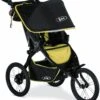 BOB Blaze Performance Fixed Wheel Single Jogging Stroller - Citron -Stroller Promotion Store bob blaze performance fixed wheel single jogging stroller citron 38