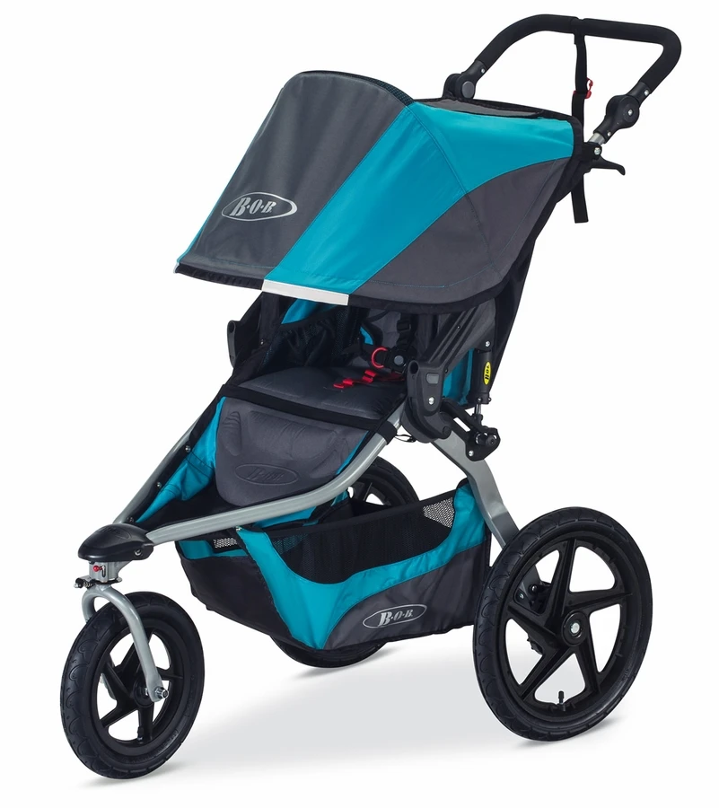 BOB Revolution Flex 2.0 Single Jogging Stroller - Lagoon 4 BOB Revolution Flex 2.0 Single Jogging Stroller - Lagoon - Image 2