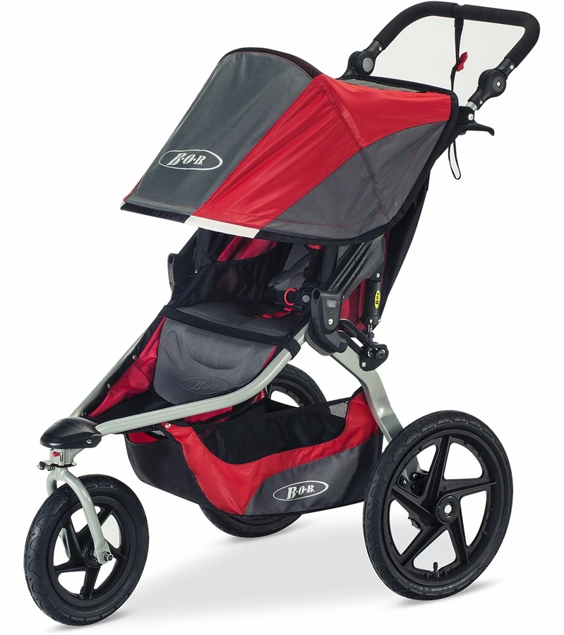 BOB Revolution Flex 2.0 Single Jogging Stroller - Red 4 BOB Revolution Flex 2.0 Single Jogging Stroller - Red - Image 2