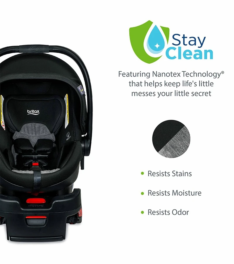 BOB Revolution Flex 3.0 Duallie Double Jogging Stroller + Britax Ultra Gen1 Infant Car Seat Travel System Bundle - Graphite Black/StayClean Gray 9 BOB Revolution Flex 3.0 Duallie Double Jogging Stroller + Britax Ultra Gen1 Infant Car Seat Travel System Bundle - Graphite Black/StayClean Gray - Image 7