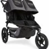 BOB Revolution Flex 3.0 Duallie Double Jogging Stroller - Graphite Black