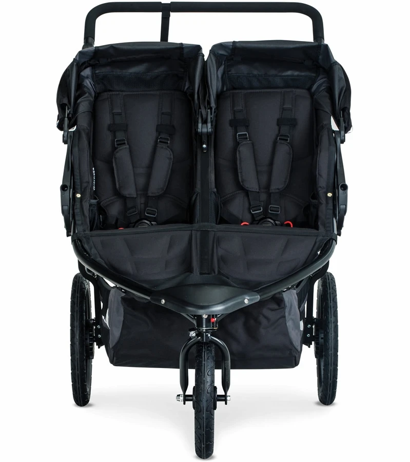 BOB Revolution Flex 3.0 Duallie Double Jogging Stroller - Graphite Black 6 BOB Revolution Flex 3.0 Duallie Double Jogging Stroller - Graphite Black - Image 4