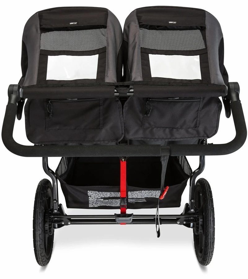BOB Revolution Flex 3.0 Duallie Double Jogging Stroller - Graphite Black 8 BOB Revolution Flex 3.0 Duallie Double Jogging Stroller - Graphite Black - Image 6