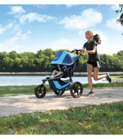 BOB Revolution Flex 3.0 Single Jogging Stroller 2019 Glacier Blue -Stroller Promotion Store bob revolution flex 3 0 single jogging stroller 2019 glacier blue 49