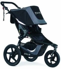 BOB Revolution Flex 3.0 Single Jogging Stroller - Graphite Black