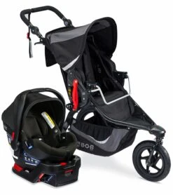 BOB Revolution Flex 3.0 Travel System With B-Safe Gen2 - Graphite Black