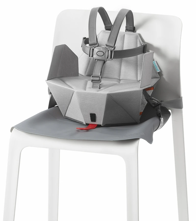 Bombol Pop-Up Booster Chair - Pebble Grey 5 Bombol Pop-Up Booster Chair - Pebble Grey - Image 3