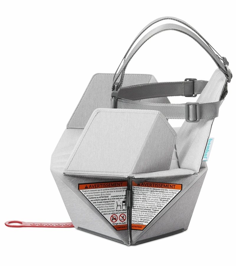 Bombol Pop-Up Booster Chair - Pebble Grey 6 Bombol Pop-Up Booster Chair - Pebble Grey - Image 4