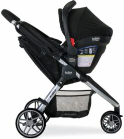 Britax B-Agile 3 & B-Safe 35 Elite Travel System - Domino -Stroller Promotion Store britax b agile 3 b safe 35 elite travel system domino 215