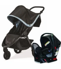 Britax B-Free + Endeavours Travel System - Frost/Circa