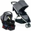 Britax B-Lively & B-Safe Gen2 FlexFit Travel System - Fog (SafeWash) 2 Britax B-Lively & B-Safe Gen2 FlexFit Travel System - Fog (SafeWash) -Stroller Promotion Store britax b lively b safe gen2 flexfit travel system fog safewash 178