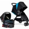 Britax B-Lively & B-Safe Ultra Travel System - Cool Flow Teal -Stroller Promotion Store britax b lively b safe ultra travel system cool flow teal 127