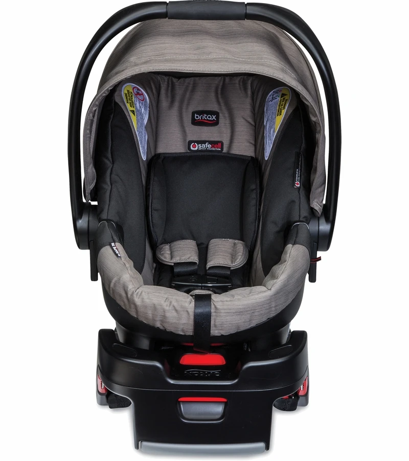 Britax B-Safe 35 Infant Car Seat - Slate Strie 4 Britax B-Safe 35 Infant Car Seat - Slate Strie - Image 2