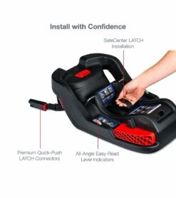 Britax B-Safe Gen2 FlexFit Lightweight Infant Car Seat - Cool Flow Gray -Stroller Promotion Store britax b safe gen2 flexfit lightweight infant car seat cool flow gray 38