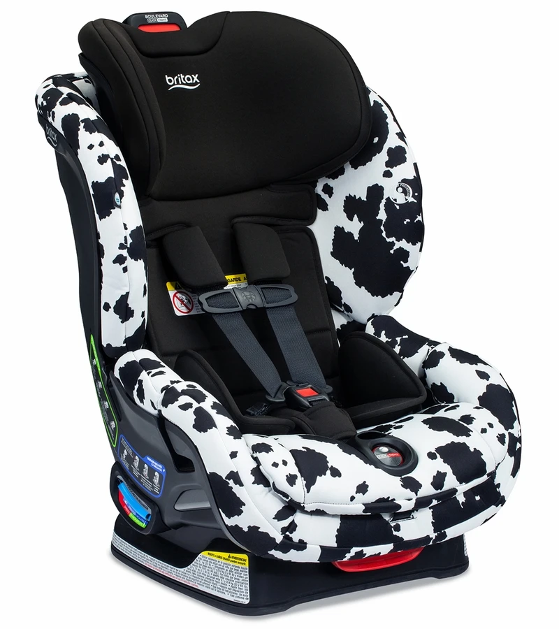 Britax Boulevard ClickTight Convertible Car Seat - Cowmooflage 2.0 (SafeWash) 3 Britax Boulevard ClickTight Convertible Car Seat - Cowmooflage 2.0 (SafeWash)