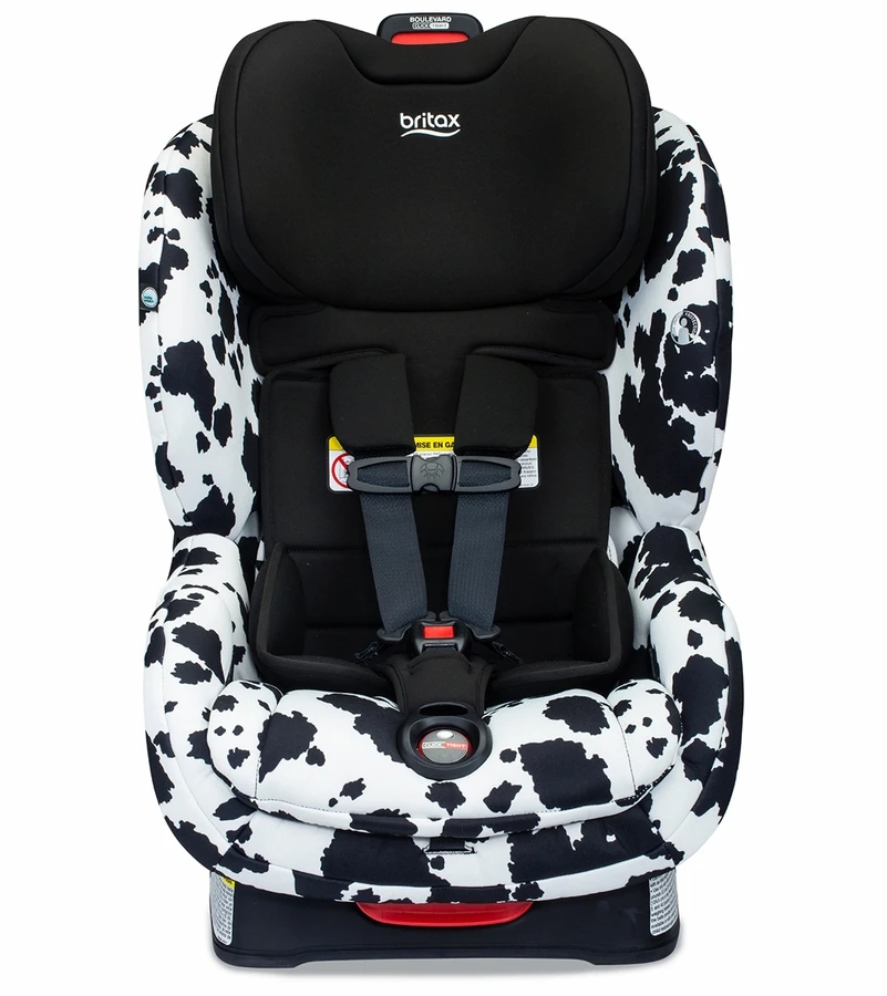 Britax Boulevard ClickTight Convertible Car Seat - Cowmooflage 2.0 (SafeWash) 4 Britax Boulevard ClickTight Convertible Car Seat - Cowmooflage 2.0 (SafeWash) - Image 2