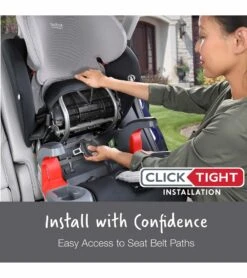 Britax Grow With You ClickTight Harness Booster Car Seat - Grey Contour 14 Britax Grow With You ClickTight Harness Booster Car Seat - Grey Contour -Stroller Promotion Store britax grow with you clicktight harness booster car seat grey contour 141