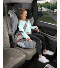 Britax Grow With You ClickTight Harness Booster Car Seat - Spark [New Version Of The Frontier] -Stroller Promotion Store britax grow with you clicktight harness booster car seat mulberry new version of the frontier 55