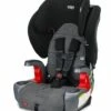 Britax Grow With You Clicktight Harness Booster Car Seat - StayClean Gray -Stroller Promotion Store britax grow with you clicktight harness booster car seat stayclean gray 181