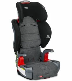 Britax Grow With You Clicktight Harness Booster Car Seat - StayClean Gray -Stroller Promotion Store britax grow with you clicktight harness booster car seat stayclean gray 183