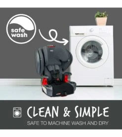 Britax Grow With You ClickTight Plus Harness Booster Car Seat - Black Ombre -Stroller Promotion Store britax grow with you clicktight plus harness booster car seat black ombre 78