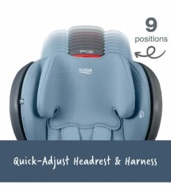 Britax Grow With You ClickTight Plus Harness Booster Car Seat - Blue Ombre -Stroller Promotion Store britax grow with you clicktight plus harness booster car seat blue ombre 79