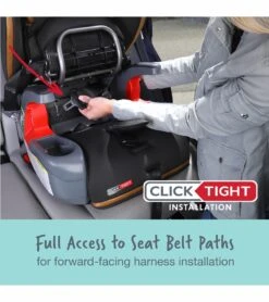 Britax Grow With You ClickTight Premium Harness Booster Car Seat - Ace Black (SafeWash + StayClean) -Stroller Promotion Store britax grow with you clicktight premium harness booster car seat ace black safewash stayclean 11