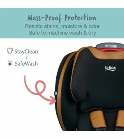 Britax Grow With You ClickTight Premium Harness Booster Car Seat - Ace Black (SafeWash + StayClean) -Stroller Promotion Store britax grow with you clicktight premium harness booster car seat ace black safewash stayclean 9