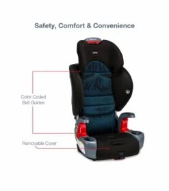 Britax Grow With You Harness Booster Car Seat - Cool Flow Teal [New Version Of The Pioneer] -Stroller Promotion Store britax grow with you harness booster car seat cool flow teal new version of the pioneer 165