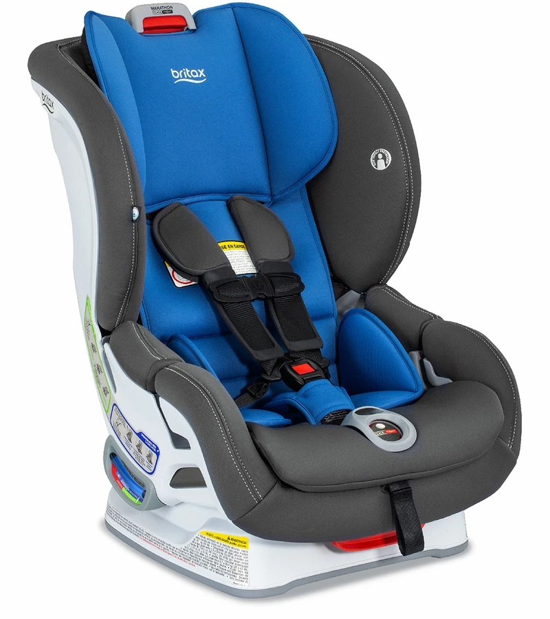 Britax Marathon Clicktight Convertible Car Seat - Mod Blue (SafeWash) 3 Britax Marathon Clicktight Convertible Car Seat - Mod Blue (SafeWash)