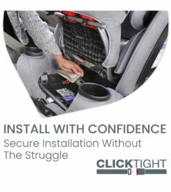 Britax One4Life ClickTight All-in-One Car Seat - Diamond Quilted Gray -Stroller Promotion Store britax one4life clicktight all in one car seat diamond quilted gray 10