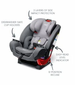Britax One4Life ClickTight All-in-One Car Seat - Glacier Graphite -Stroller Promotion Store britax one4life clicktight all in one car seat glacier graphite 8